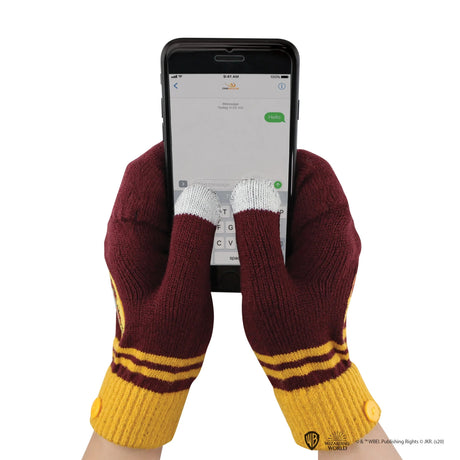 Gloves Mitten Fingerless - Gryffindor - Shop Gloves At Gift Moments - 5