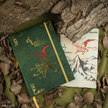 The Hobbit Hardcover Notebook with foldable map - Shop Notebooks At Gift Moments - 1