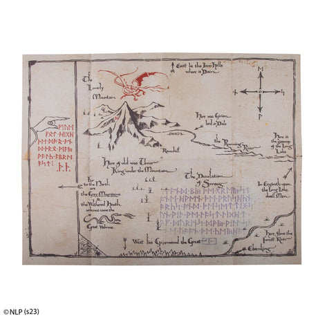 The Hobbit Hardcover Notebook with foldable map - Shop Notebooks At Gift Moments - 7