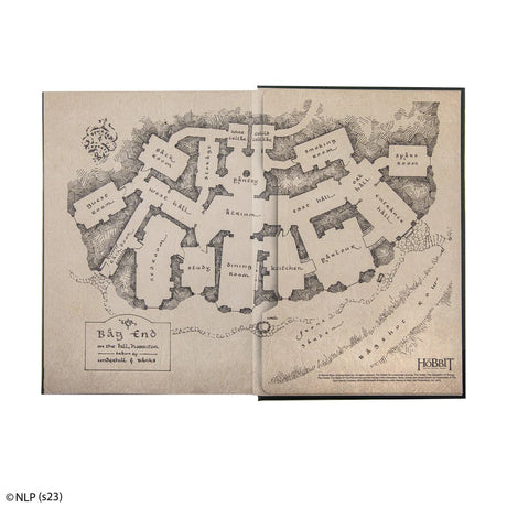 The Hobbit Hardcover Notebook with foldable map - Shop Notebooks At Gift Moments - 10
