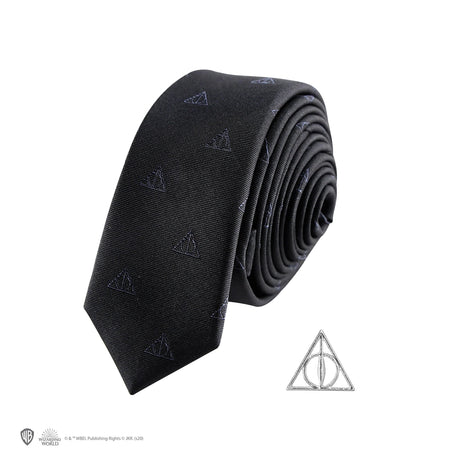 Deathly Hallows Deluxe Tie - Shop Ties At Gift Moments - 1
