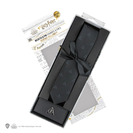 Deathly Hallows Deluxe Tie - Shop Ties At Gift Moments - 7