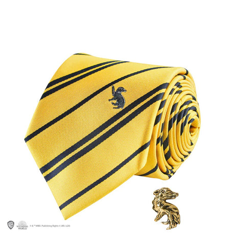 Deluxe Hufflepuff Tie - Shop Ties At Gift Moments - 1