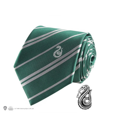 Deluxe Slytherin Tie - Shop Ties At Gift Moments - 1