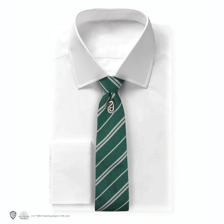Deluxe Slytherin Tie - Shop Ties At Gift Moments - 5