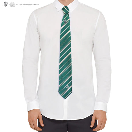Deluxe Slytherin Tie - Shop Ties At Gift Moments - 2