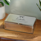 Personalised Bow Mirrored Jewellery Box - Shop At Gift Moments - 3