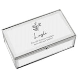 Personalised Floral Mirrored Jewellery Box - Shop At Gift Moments - 5