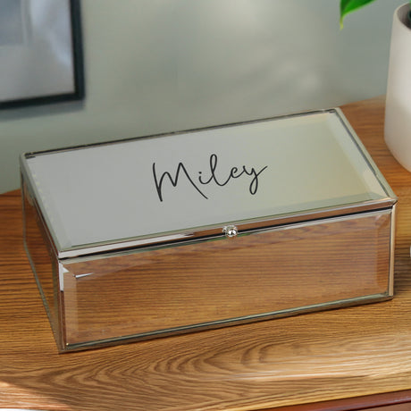 Personalised Mirrored Jewellery Box - Shop At Gift Moments - 1