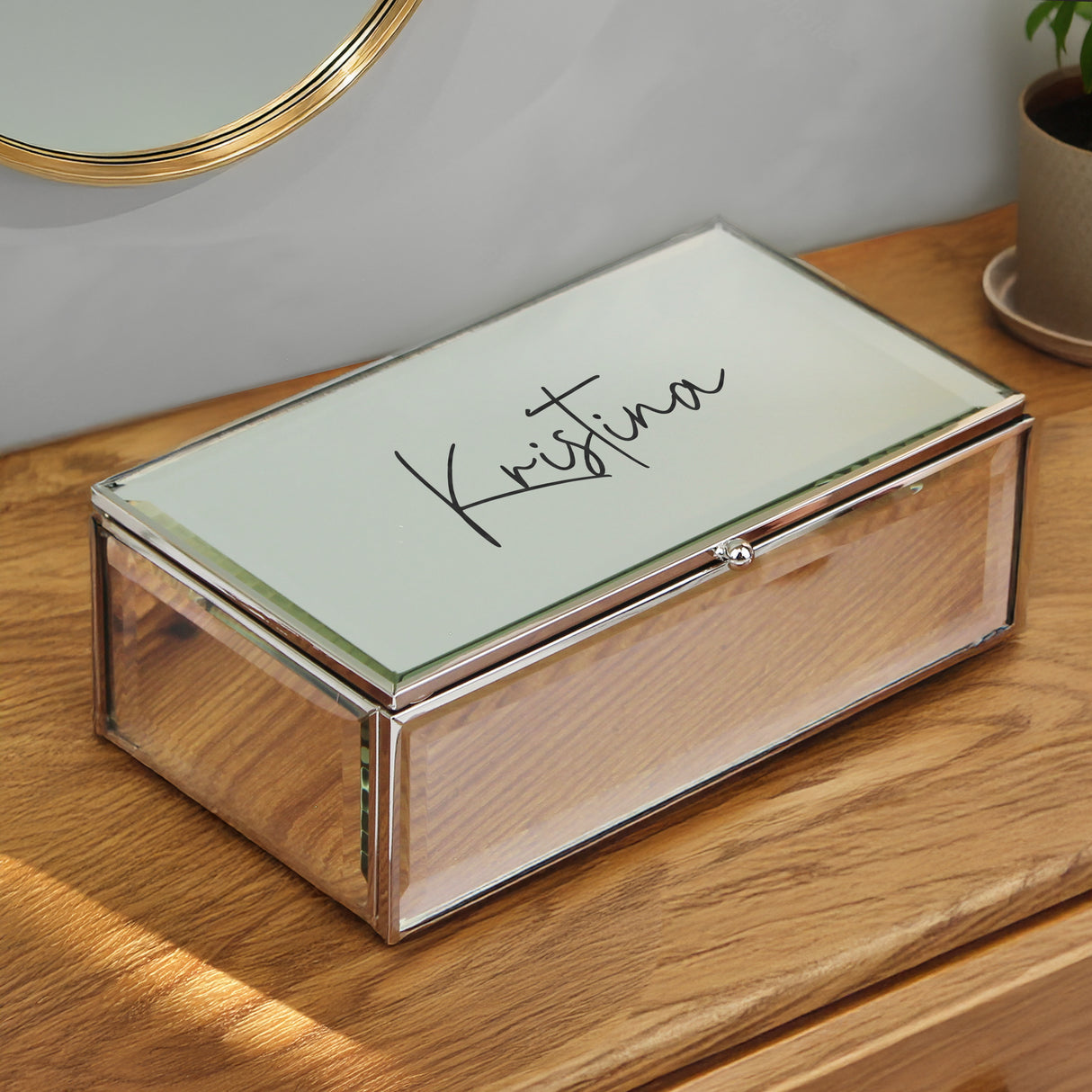 Personalised Mirrored Jewellery Box - Shop At Gift Moments - 4