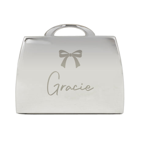 Personalised Bow Handbag Compact Mirror - Shop At Gift Moments - 4