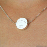 Personalised Aries Zodiac Star Sign Necklace (Mar 21st - Apr 19th)