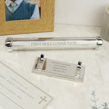 Personalised Free Text Silver Plated Certificate Holder