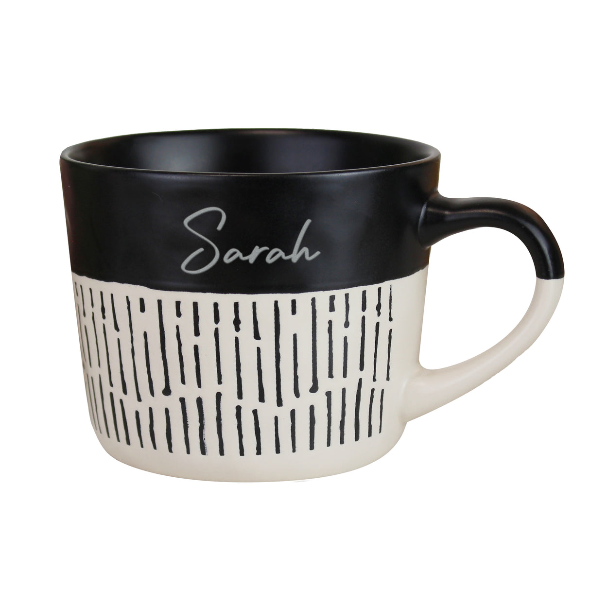 Personalised Black Dipped Dash Ceramic Mug - Shop At Gift Moments - 3