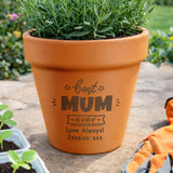 Personalised Best Ever Terracotta Plant Pot - Shop Pots & Planters At Gift Moments - 4
