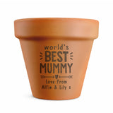 Personalised Worlds Best Terracotta Plant Pot - Shop Pots & Planters At Gift Moments - 5