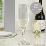 Personalised Traditional Toast Flute - Shop Champagne Flutes At Gift Moments - 2