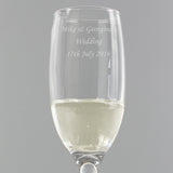 Personalised Traditional Toast Flute - Shop Champagne Flutes At Gift Moments - 3