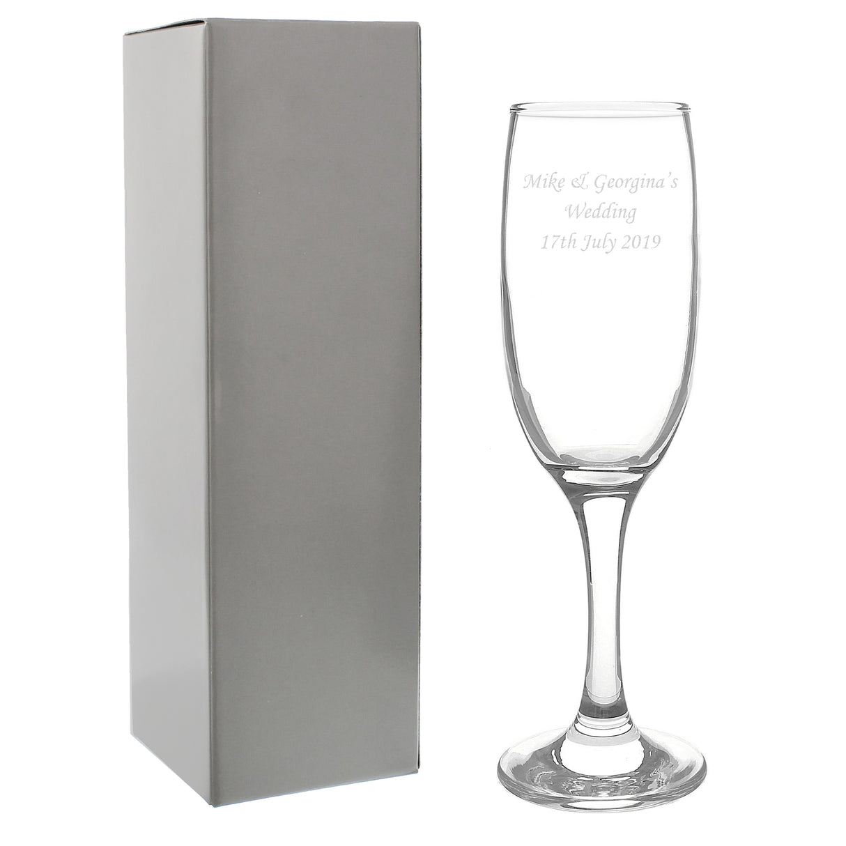 Personalised Traditional Toast Flute - Shop Champagne Flutes At Gift Moments - 5