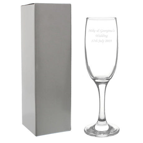 Personalised Traditional Toast Flute - Shop Champagne Flutes At Gift Moments - 5
