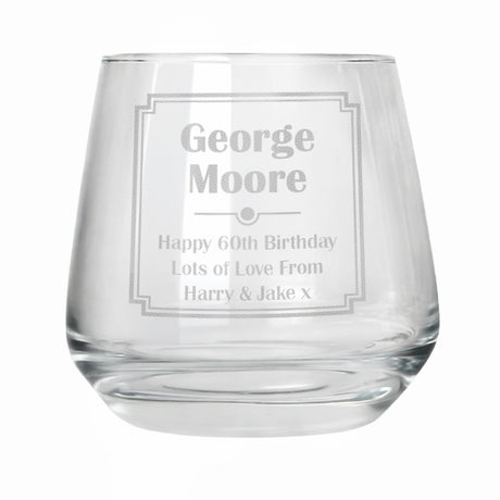 Personalised Art Deco Tumbler - Shop Tumblers At Gift Moments - 5