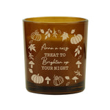 Personalised Pumpkins Amber Glass Candle - Shop At Gift Moments - 5