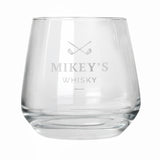 Personalised Golfing Motif Tumbler