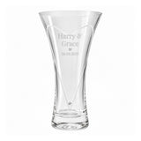 Personalised Mr & Mrs Large Diamond Effect Heart Vase - Shop Vases At Gift Moments - 5
