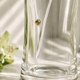 Personalised Gold Anniversary Large Diamond Effect Heart Vase - Shop Vases At Gift Moments - 3