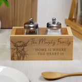 Personalised Highland Cow Mini Wooden Storage Crate - Shop At Gift Moments - 1