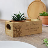 Personalised Highland Cow Mini Wooden Storage Crate - Shop At Gift Moments - 3