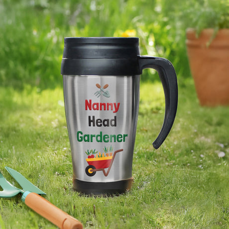 Personalised Head Gardener Travel Mug - Shop At Gift Moments - 3
