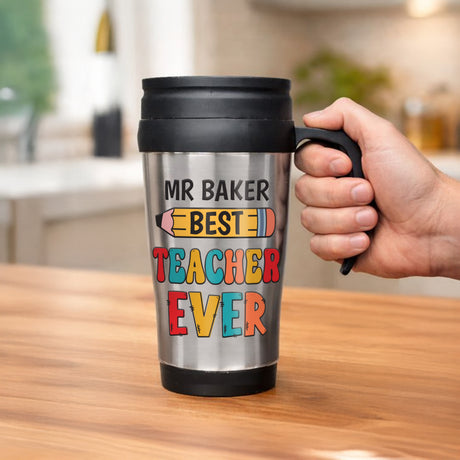 Personalised Best Teacher Thermal Mug - Shop At Gift Moments - 2