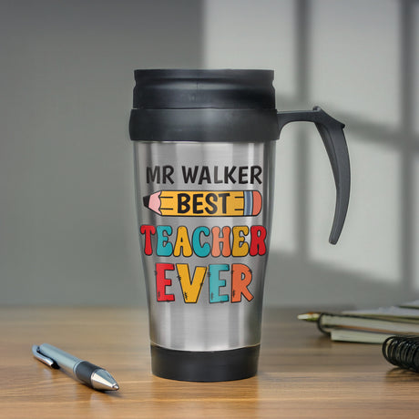 Personalised Best Teacher Thermal Mug - Shop At Gift Moments - 3
