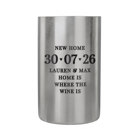 Personalised Big Date Wine Cooler - Shop At Gift Moments - 4