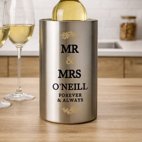 Personalised Couples Wine Cooler - Shop At Gift Moments - 1