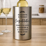 Personalised Free Text Wine Cooler - Shop At Gift Moments - 2