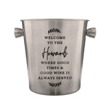 Personalised Free Text Stainless Steel Ice Bucket - Shop Barware At Gift Moments - 5