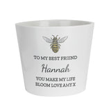 Personalised Bee Large Plant Pot - Shop At Gift Moments - 4