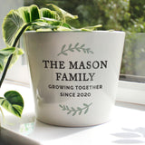 Personalised Wreath Large Plant Pot - Shop At Gift Moments - 3