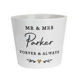 Personalised Gold Heart Large Plant Pot - Shop At Gift Moments - 4