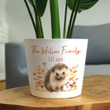 Personalised Hedgehog Large Plant Pot - Shop At Gift Moments - 3