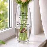 Personalised Robins Appear Bullet Vase - Shop At Gift Moments - 6