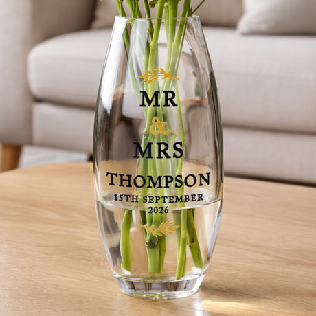 Personalised Couples Bullet Vase - Shop At Gift Moments - 1