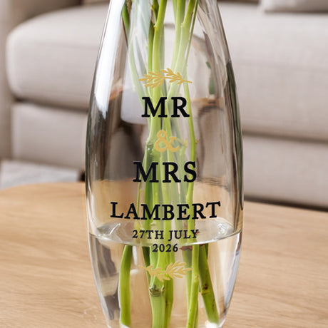 Personalised Couples Bullet Vase - Shop At Gift Moments - 3