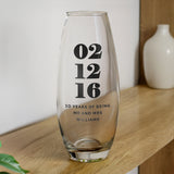 Personalised Special Date Bullet Vase - Shop At Gift Moments - 2