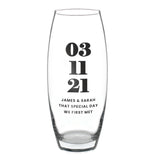 Personalised Special Date Bullet Vase - Shop At Gift Moments - 5