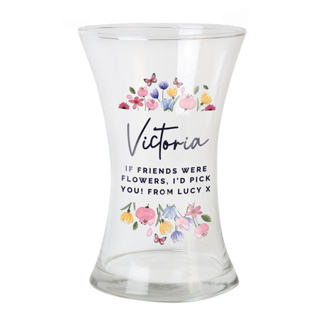 Personalised Bright Floral Waisted Vase - Shop At Gift Moments - 5