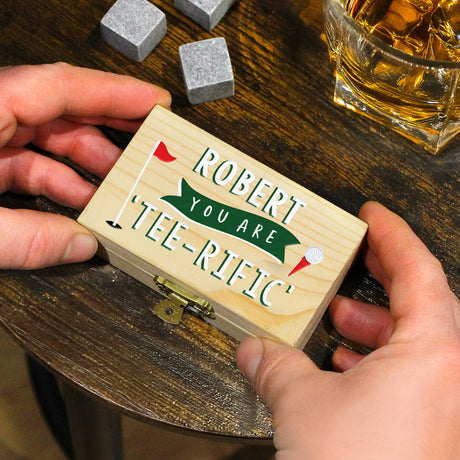 Personalised Golf Whisky Stones - Shop At Gift Moments - 2