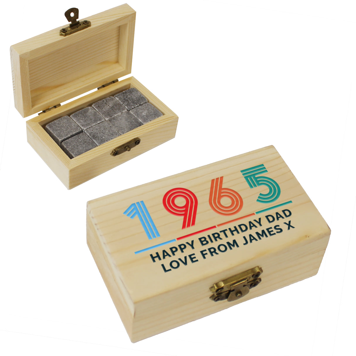 Personalised Big Age Whisky Stones - Shop At Gift Moments - 5